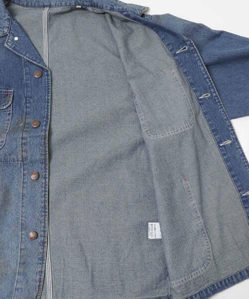 BIG MAC(ビッグマック)の「BIG MAC DENIM COVERALL(カバーオール・メンズ・ライトインディゴブルー・LARGE/MEDIUM)」の5枚目の写真