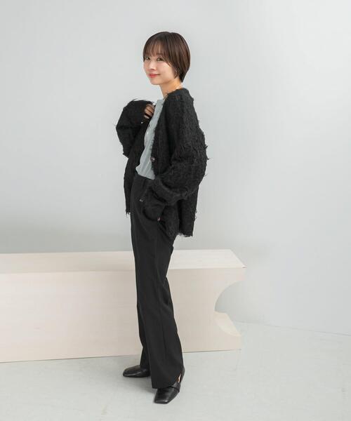 URBAN RESEARCH ROSSO WOMEN（アーバンリサーチ　ロッソ）の「Mewl　ファーカーディガン（カーディガン/ボレロ・レディース・オフホワイト/ブルー/ブラック・FREE）」の20枚目の写真