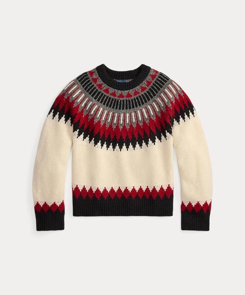 セール】フェア アイル ウールカシミヤ セーター（ニット/セーター