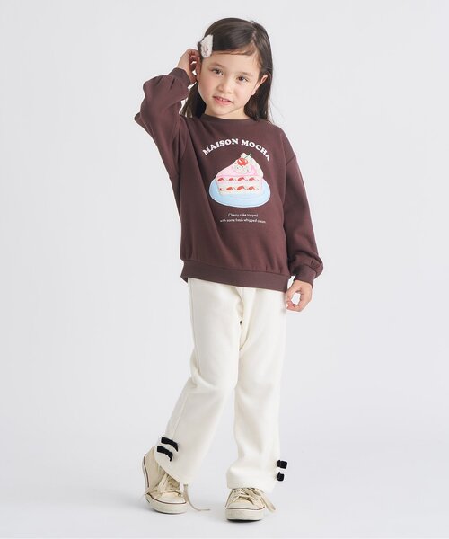 apres les cours（アプレレクール）の「ファーリボンヘアクリップ（バレッタ/ヘアクリップ・キッズ・アイボリー・FREE）」の6枚目の写真