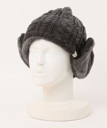 SETUP7（セットアップセブン）の「【SETUP7】MIX切り替えニット帽 耳付き FTL（ニットキャップ/ビーニー）」