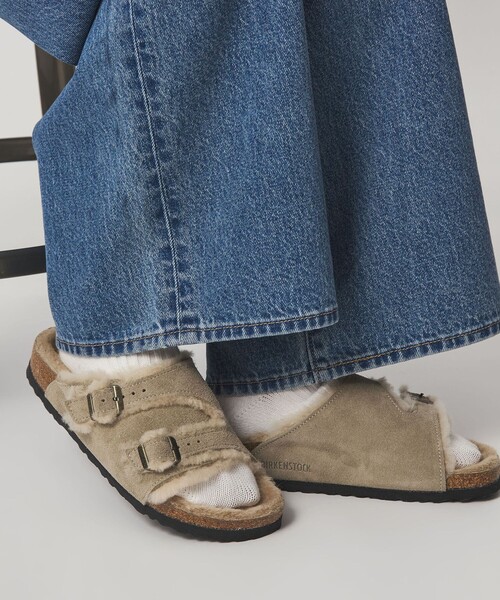 BIRKENSTOCK＞チューリッヒ シアリング サンダル（サンダル