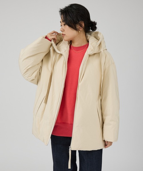 TICCA(ティッカ)の「【TICCA/ティッカ】ダウニーウラケプルオーバー/裏起毛/スウェット(スウェット・レディース・チャコールグレー/レッド・フリー)」の14枚目の写真