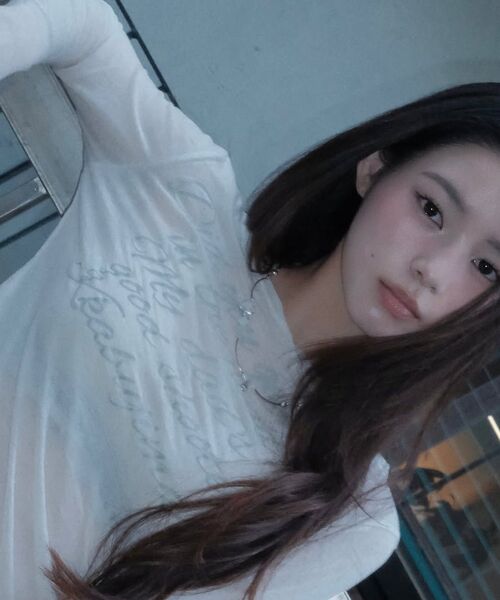 GILAARCHIVE(ギラアーカイブ)の「LETTERING SHEER LONG SLEEVE_WH(Tシャツ/カットソー・レディース・その他・FREE)」の11枚目の写真
