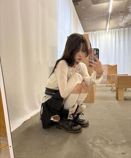 GILAARCHIVE(ギラアーカイブ)の「LETTERING SHEER LONG SLEEVE_WH(Tシャツ/カットソー・レディース・その他・FREE)」の22枚目の写真
