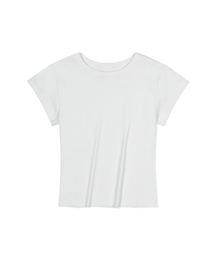 MOAA（モア）の「Ashline Tee (WHITE)（Tシャツ/カットソー）」