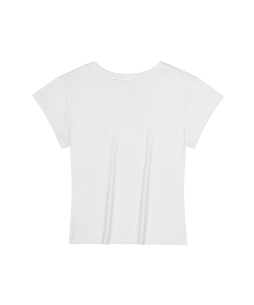 MOAA(モア)の「Ashline Tee (WHITE)(Tシャツ/カットソー・レディース・その他・SMALL/MEDIUM/LARGE)」の3枚目の写真