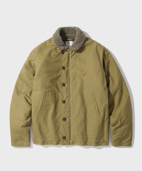 USN N-1 DECK JACKET_KHAKI