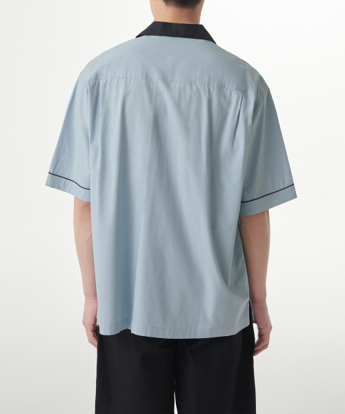 MUSINSA STANDARD（ムシンサスタンダード）の「リラックスドボウリングシャツ [クラウディブルー]（シャツ/ブラウス・メンズ・その他・LARGE/X-LARGE/XX-LARGE/MEDIUM）」の3枚目の写真