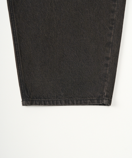 TOFFEE（トフィー）の「ダンボデニムパンツ(SAND BLACK)（デニムパンツ・メンズ・その他・SMALL/MEDIUM/LARGE/X-LARGE/X-SMALL）」の7枚目の写真