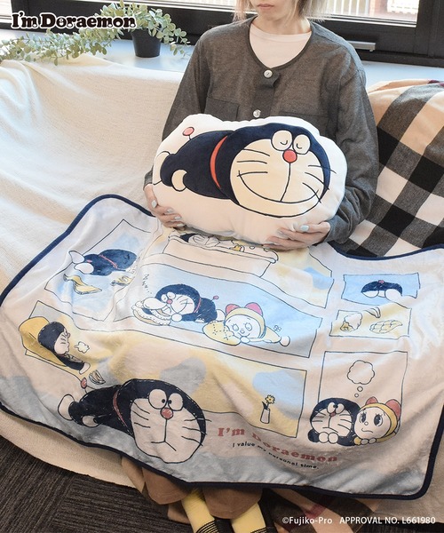 限定 Bell レア物！Doraemon's ドラえもん thumb.jpg 和柄クッション　新品 その他