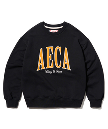 AECA（エイカ）の「AECA ARCH FELT SWEAT SHIRTS-BLACK（スウェット）」