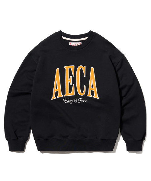 AECA（エイカ）の「AECA ARCH FELT SWEAT SHIRTS-BLACK（スウェット・レディース・その他・SMALL/MEDIUM/LARGE/X-LARGE）」の10枚目の写真