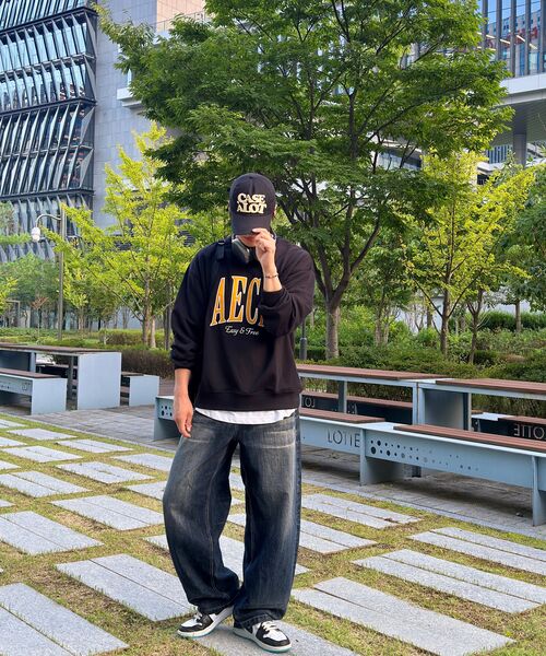AECA（エイカ）の「AECA ARCH FELT SWEAT SHIRTS-BLACK（スウェット・レディース・その他・SMALL/MEDIUM/LARGE/X-LARGE）」の6枚目の写真
