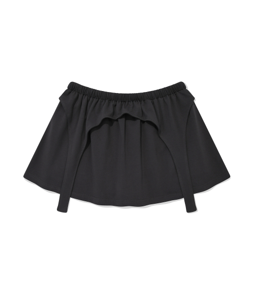 Retriever Club（レトリーバークラブ）の「GARTER SKIRT [CHARCOAL GRAY]（スカート・レディース・その他・FREE）」の2枚目の写真