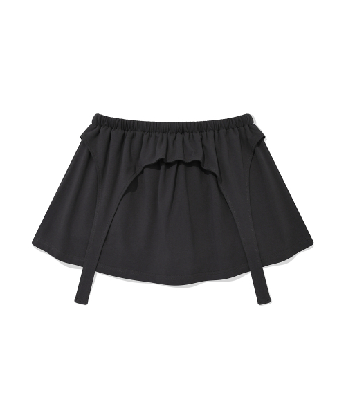 Retriever Club（レトリーバークラブ）の「GARTER SKIRT [CHARCOAL GRAY]（スカート・レディース・その他・FREE）」の3枚目の写真