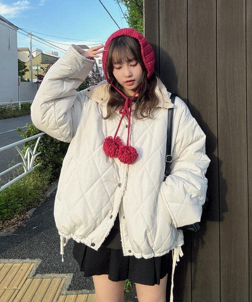 AS KNOW AS plus（アズノゥアズプラス）の「♪リバーシブル ボア