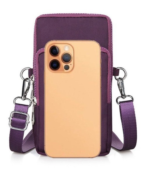 BACKYARD FAMILY(バックヤードファミリー)の「スマホポーチ pmysbag24(ショルダーバッグ・レディース・ライトブルー/グリーン/ワインレッド/ピンク/レッド/ブルー・FREE)」の7枚目の写真