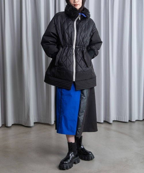 MARECHAL TERRE(マルシャルテル)の「キルティングブルゾン(ブルゾン・レディース・ブラック/アイボリー/チャコールグレー/カーキ・MEDIUM)」の21枚目の写真