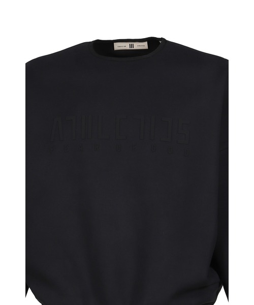 Fear of God Los Angeles（フィアーオブゴッドロサンゼルス）の「ATHLETICS SUEDE FLEECE CREWNECK（スウェット・メンズ・ブラック・XX-SMALL/X-SMALL/SMALL）」の4枚目の写真