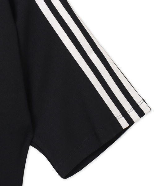adidas(アディダス)の「adidas ADILENIUM 5.0 SLIM SS TEE / アディダス スリム ショートスリーブ ティー(Tシャツ/カットソー・レディース・ブラック・S/M/L)」の5枚目の写真
