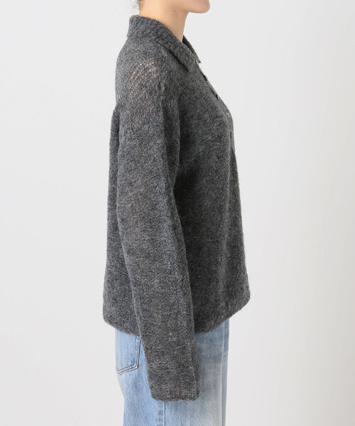 追加》ALPACA MIX BUTTON ニット 2（ニット/セーター）｜Plage