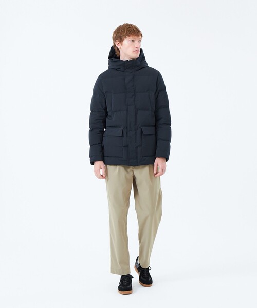 MACKINTOSH PHILOSOPHY(マッキントッシュ フィロソフィー)の「メモリーストレッチ フーデッドダウンブルゾン(ダウンジャケット/コート・メンズ・ブラック/ダークネイビー/ベージュ系その他・40/38/42)」の19枚目の写真