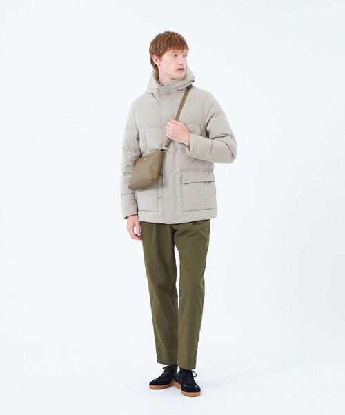 MACKINTOSH PHILOSOPHY(マッキントッシュ フィロソフィー)の「メモリーストレッチ フーデッドダウンブルゾン(ダウンジャケット/コート・メンズ・ブラック/ダークネイビー/ベージュ系その他・40/38/42)」の12枚目の写真