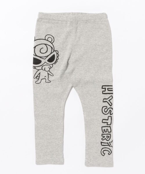 HYSTERIC MINI（ヒステリックミニ）の「SELFISH BABY 10分丈 レギンス（レギンス/スパッツ・キッズ・グレー/マジェンタ/ブラック・90/80）」の3枚目の写真