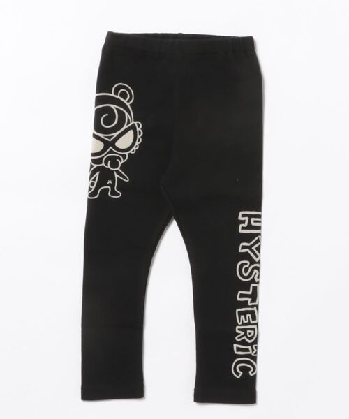 HYSTERIC MINI（ヒステリックミニ）の「SELFISH BABY 10分丈 レギンス（レギンス/スパッツ・キッズ・グレー/マジェンタ/ブラック・90/80）」の2枚目の写真