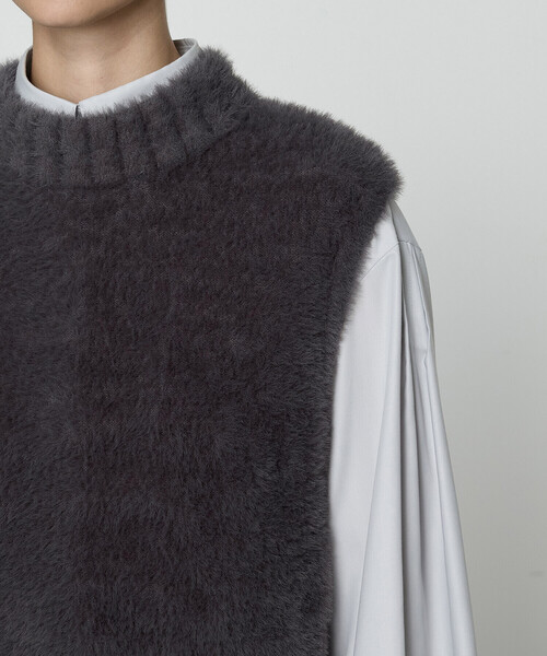 マイクロナイロンフェザーヤーン 2WAYベスト（ベスト）｜Gabardine K.T