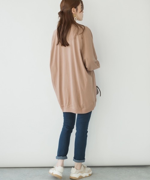 aity(アイティ)の「<ストレッチ> フロントジッパーデニムスキニーパンツ(デニムパンツ・レディース・ネイビー/ホワイト/ブルー/ワンウォッシュ・M/L/LL/3L/4L)」の8枚目の写真