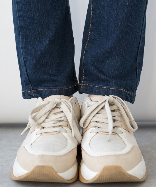 aity(アイティ)の「<ストレッチ> フロントジッパーデニムスキニーパンツ(デニムパンツ・レディース・ネイビー/ホワイト/ブルー/ワンウォッシュ・M/L/LL/3L/4L)」の22枚目の写真