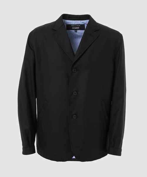 コムデギャルソンオム テーラードジャケット パッカリングジャケット COMME des GARCONS HOMME コムデギャルソンオム HO-072 AD-2004 ピリ