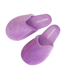 JO'S LOUNGE（ジョーズラウンジ）の「Velvet Tulip Slippers - Purple（ルームシューズ/スリッパ）」