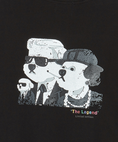 Beyond Closet(-)の「ザ・レジェンドヴィンテージアートピーススウェットシャツブラック(スウェット・メンズ・その他・SMALL/LARGE)」の6枚目の写真