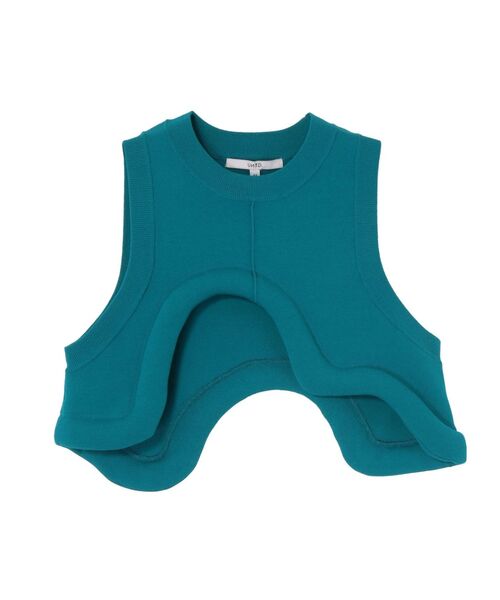 UN3D.(アンスリード)の「EDGE WAVE KNIT VEST / エッジウェーブニットベスト(ベスト・レディース・オレンジ/ブラック/グレー/ターコイズブルー・FREE)」の17枚目の写真