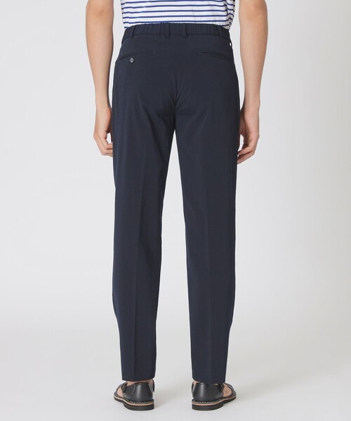 Paul Stuart（ポールスチュアート）の「【吸水速乾/ウォッシャブル】マイクロドットエアパンツ（スラックス・メンズ・ベージュ/ネイビー・50/48/46）」の13枚目の写真