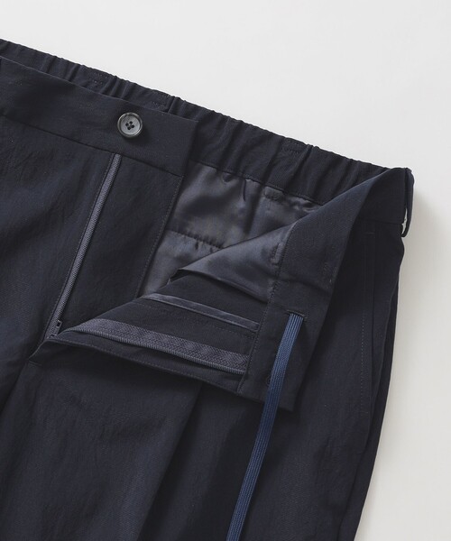 Paul Stuart（ポールスチュアート）の「【吸水速乾/ウォッシャブル】マイクロドットエアパンツ（スラックス・メンズ・ベージュ/ネイビー・50/48/46）」の7枚目の写真