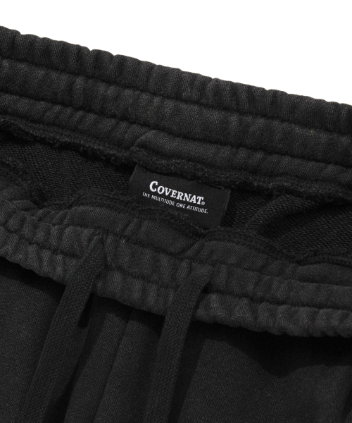 COVERNAT(カバーナット)の「ピグメントスウェットワイドパンツチャコール(スウェットパンツ・レディース・その他・SMALL/X-LARGE/LARGE/MEDIUM)」の3枚目の写真