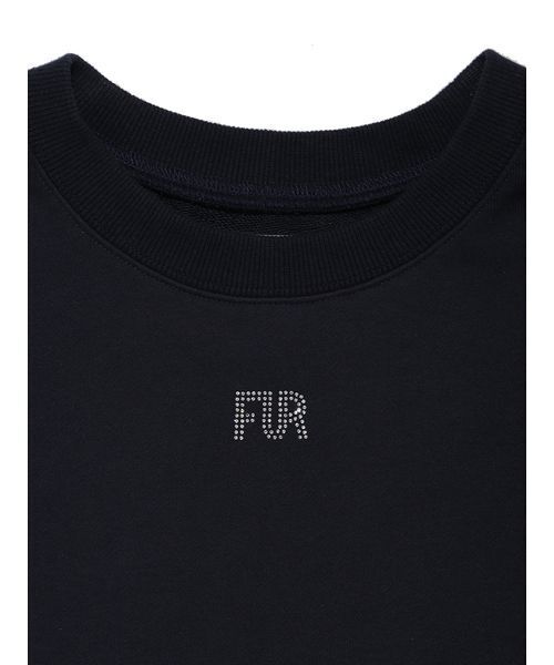 FURFUR(ファーファー)の「クリスタルロゴスウェットセットアップ(ワンピース・レディース・ネイビー/ブラウン/ピンク/アイボリー・F)」の17枚目の写真