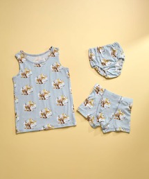 une nana cool（ウンナナクール）の「2026年お年賀「まるっとうまくいく」　キッズ男女児兼用トップ（ノースリーブ）（インナーウェア/肌着）」