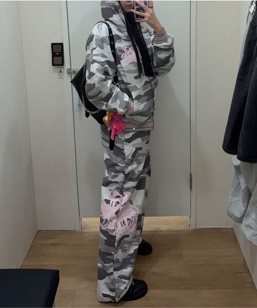 NYXX(エヌワイエックスエックス)の「EMBLEM PRINTING HOOD ZIP-UP CAMO(パーカー・レディース・その他・FREE)」の8枚目の写真