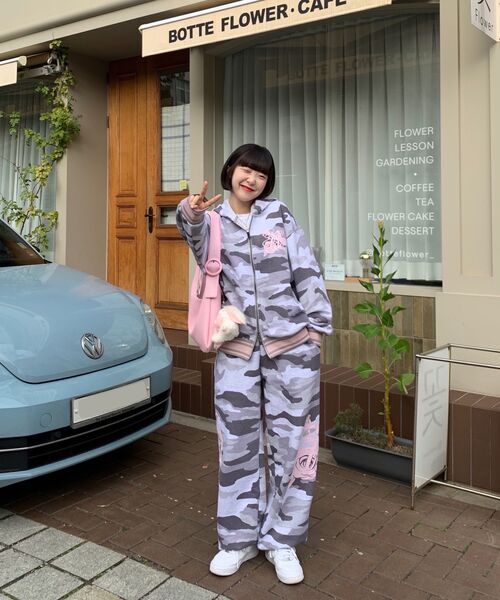 NYXX(エヌワイエックスエックス)の「EMBLEM PRINTING HOOD ZIP-UP CAMO(パーカー・レディース・その他・FREE)」の10枚目の写真
