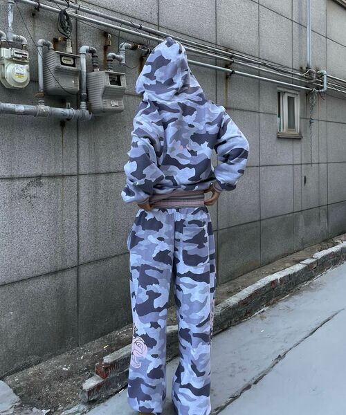 NYXX(エヌワイエックスエックス)の「EMBLEM PRINTING HOOD ZIP-UP CAMO(パーカー・レディース・その他・FREE)」の15枚目の写真