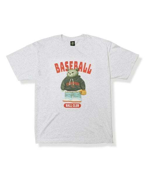 CREAM SODA LAB(クリームソーダラボ)の「ベースボールクラブ 半袖Tシャツ ライトグレー(Tシャツ/カットソー・メンズ・その他・XX-LARGE/X-LARGE/MEDIUM/LARGE)」の7枚目の写真