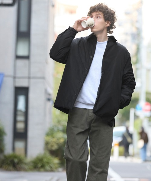 セール】薄中綿コーチジャケット（ブルゾン）｜coca（coca）（コカ）の