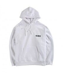 CEC フードパーカー(ホワイト/裏起毛)