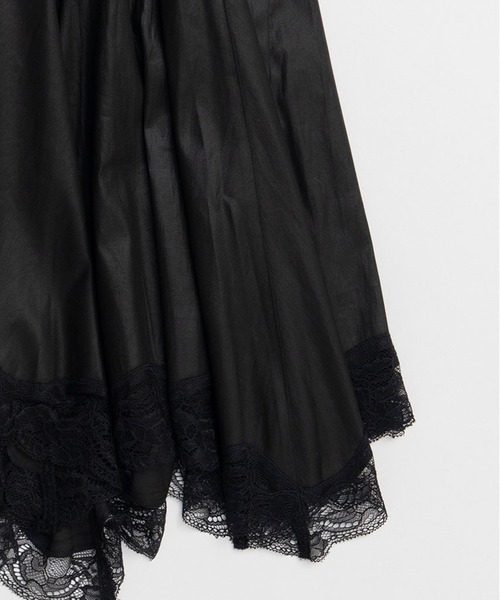 PRANK PROJECT（プランクプロジェクト）の「レースヘムボリュームチュニック / Lace Hem Volume Tunic（その他トップス・レディース・ブラック/ホワイト・FREE）」の21枚目の写真