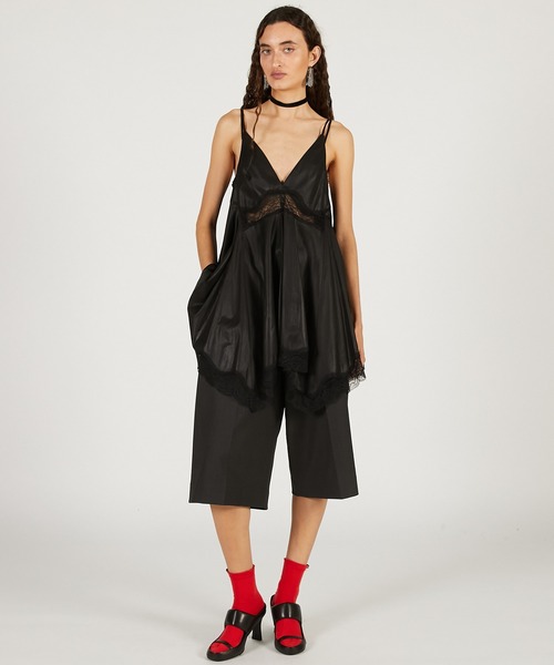 PRANK PROJECT（プランクプロジェクト）の「レースヘムボリュームチュニック / Lace Hem Volume Tunic（その他トップス・レディース・ブラック/ホワイト・FREE）」の5枚目の写真